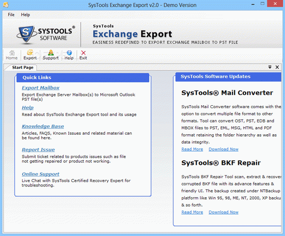 SysTools Exchange Export Crack + Serial Number Download