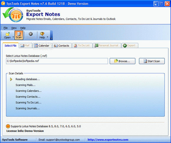 SysTools Export Notes [DISCOUNT: 15% OFF!] Crack + Serial Key Download