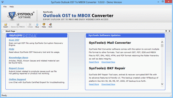 SysTools Outlook OST to MBOX Converter Crack Plus Activator