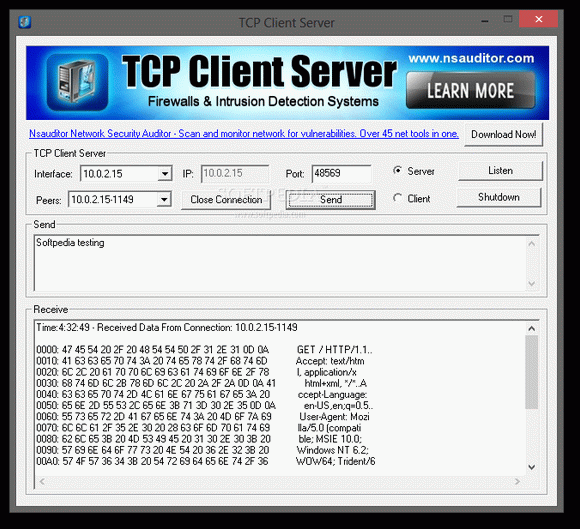 TCP Client Server Crack With Serial Number Latest