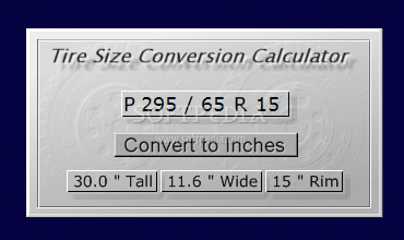 Tire Size Conversion Calculator Crack With Activation Code 2024