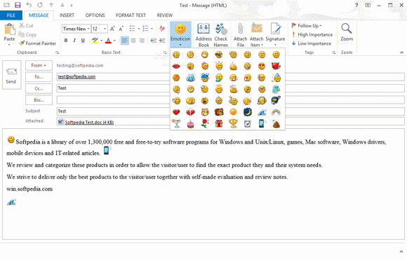 Topalt Emoticons for Outlook Crack & Serial Key
