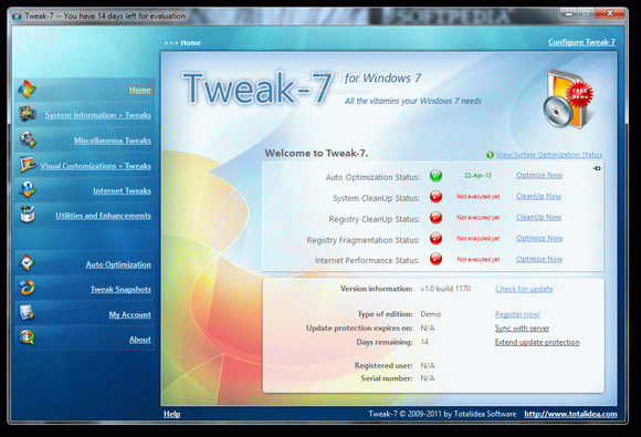 Tweak-7 Crack + Activation Code Updated