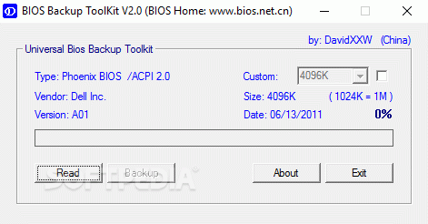 Universal BIOS Backup ToolKit Crack + Activator Updated