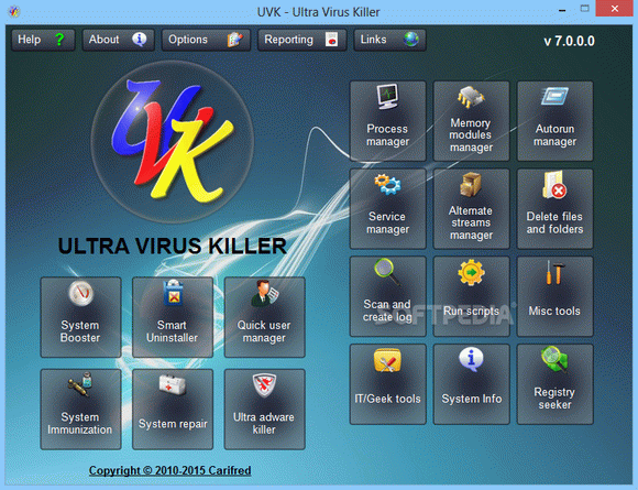 UVK (Ultra Virus Killer) Serial Key Full Version