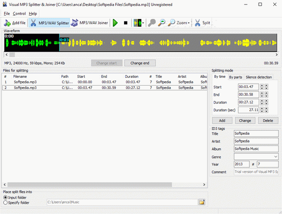 Visual MP3 Splitter & Joiner Crack With Serial Key Latest