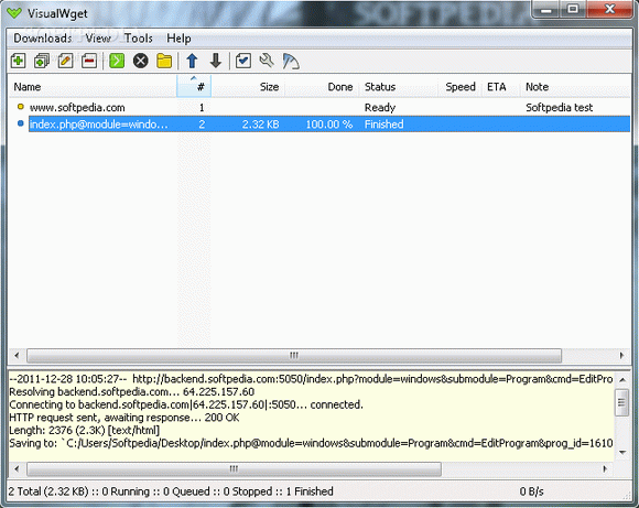 VisualWget Crack + Serial Number Download