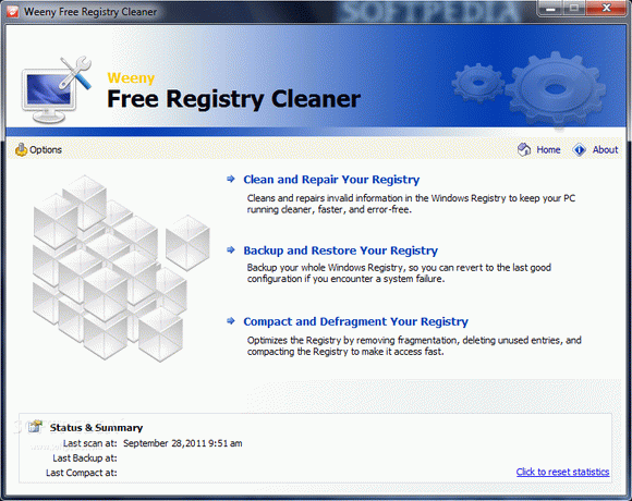 Weeny Free Registry Cleaner Crack & License Key