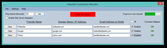 Internet Connection Monitor Crack & Serial Number