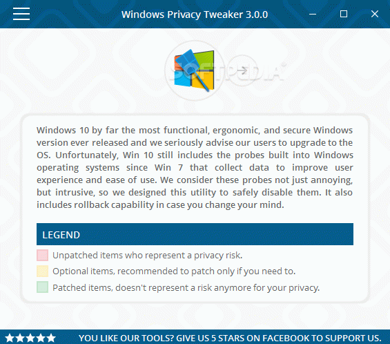 Windows Privacy Tweaker Crack & License Key