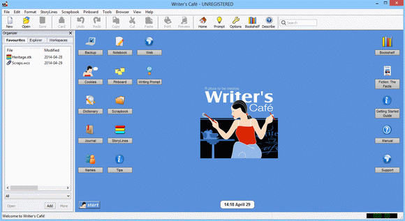 Writer's CafГ© Crack With Serial Number Latest 2024