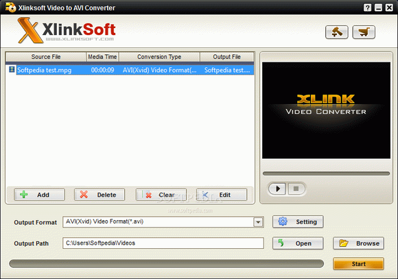 Xlinksoft Video to AVI Converter Crack + Activator Download