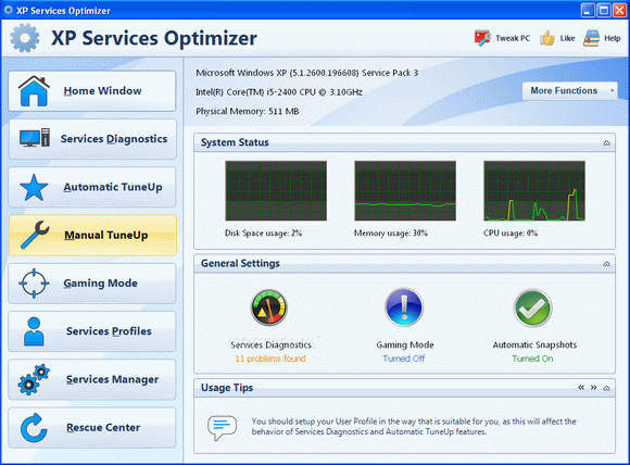 XP Services Optimizer Crack + Serial Key Updated