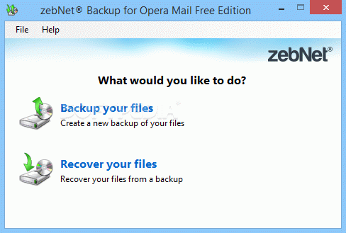 zebNet Backup for Opera Mail Free Crack With Keygen Latest