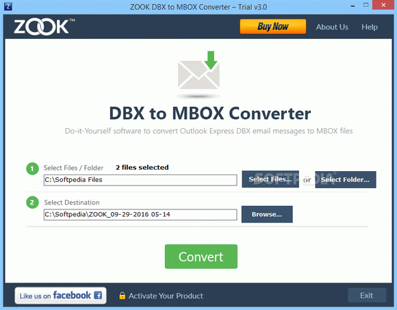 ZOOK DBX to MBOX Converter Crack With License Key Latest