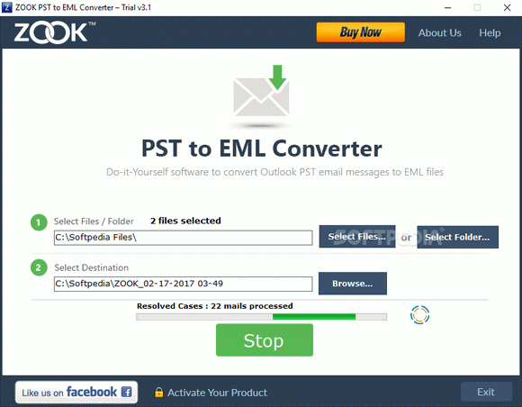 ZOOK PST to EML Converter Crack With Serial Number Latest